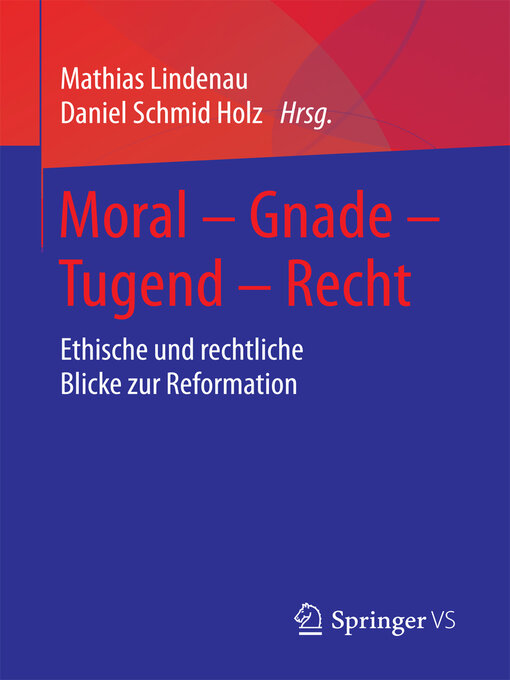 Title details for Moral – Gnade – Tugend – Recht by Mathias Lindenau - Available